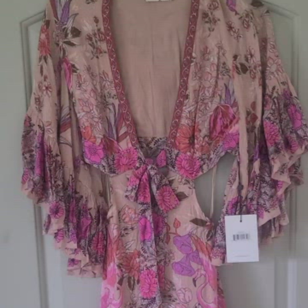 Rare Spell Designs Siren Song Flamingo Gown Very Limited Make! S Flamenco Bambi